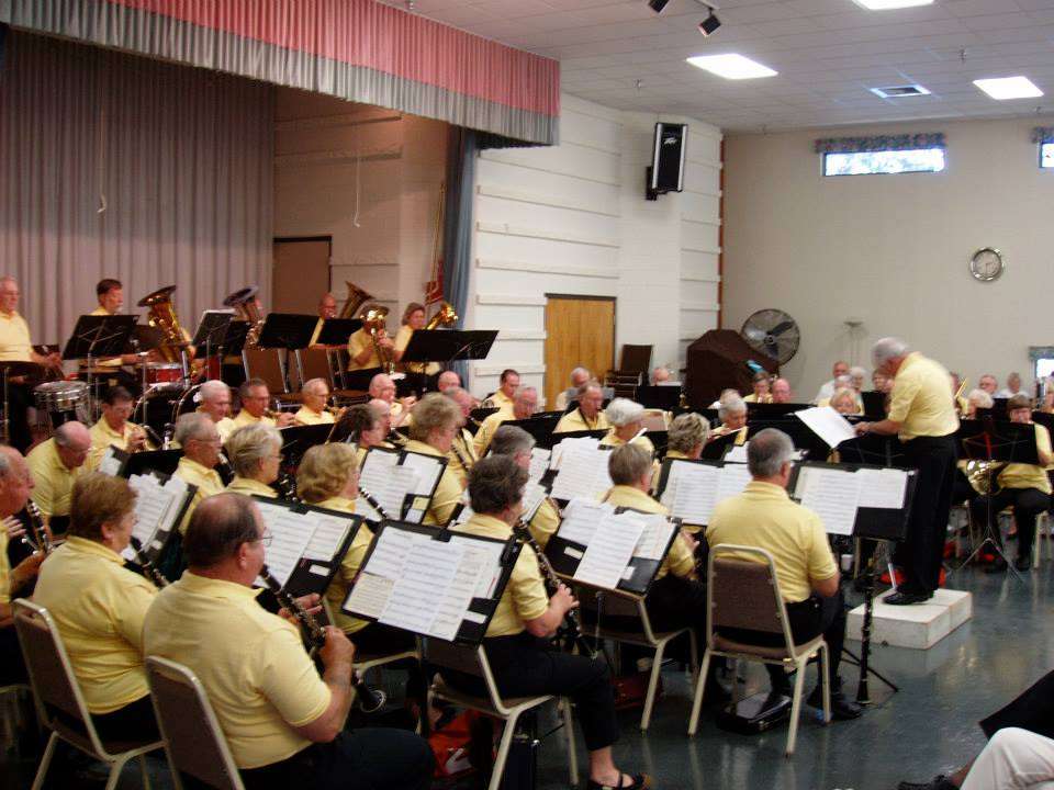 Lake Concert Band performing at Scottish Highlands Jan. 2008