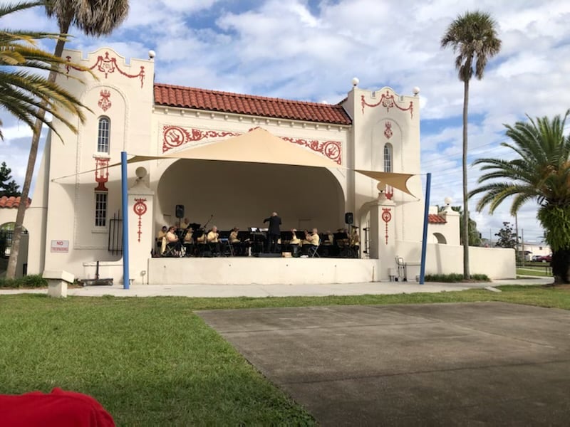 Alice McClelland Bandshell in Ferran Park, Eustis